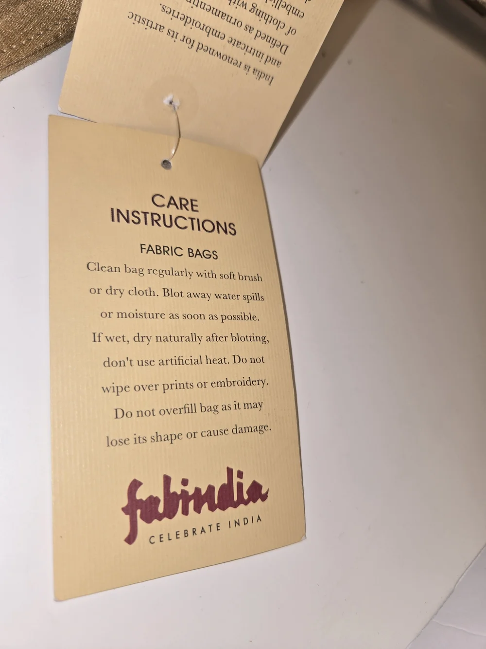fabindia Gold Embroidered Satin Crossbody Clutch